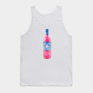 Bad Bitch Bordeaux Wine Bottle Tank Top